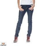 Blugi (jeans) femei pentru scuter - motocicleta Ixon model Maddie culoare: Dark raw (albastru) (Cordura&reg; Denim) &ndash; Slim Fit US31