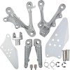Suport Scarite Pilot Kawasaki Ninja ZX6R ZX636 (2009-2024) Fata Stanga Dreapta Aluminiu CNC