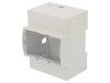 Carcasă calculator ABS policarbonat gri 71.3mm