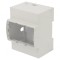 Carcasă calculator ABS policarbonat gri 71.3mm