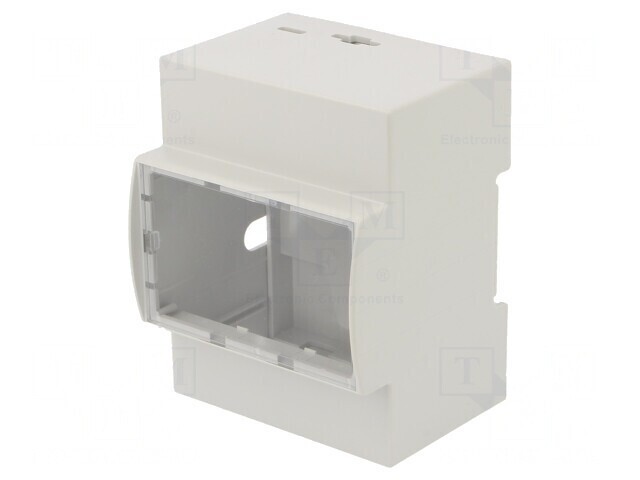 Carcasă calculator ABS policarbonat gri 71.3mm