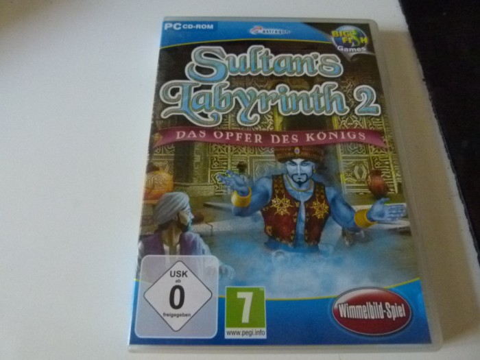 Sultans labyrint 2, joc pc copii