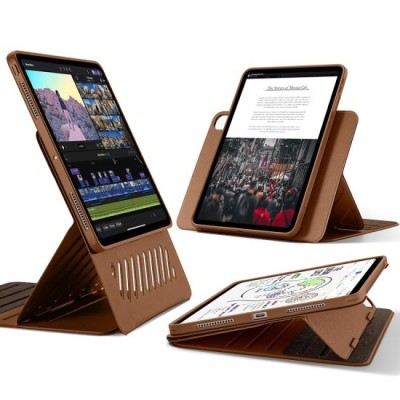Husa pentru iPad Pro 13 (2024) - ESR Shift Magnetic - Brown foto