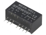 Convertor DC/DC 6W 9-36V la 12VDC 0-500mA SIP8 - Convertor de tensiune 6W 9-36V la 12V 500mA