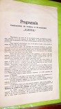 F903-I-Programul I.C.E. ALBINA 1871 cu Comitetul Fondator.
