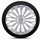 Capace Roti Rezaw Meridian Gri Negru, ABS, Universal, 15 16 Inch - Set 4 Bucati