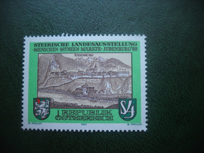 HOPCT TIMBRE MNH 607 JUDENBURG 1989 -1 VAL AUSTRIA