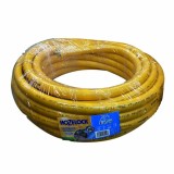 Furtun Gradina Hozelock 20 m, PVC, 25 mm, Galben, Anti-Flex, 5 Straturi, Suprateran, Universal