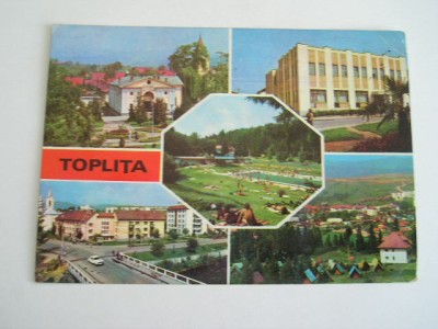 QW27 T - Carte postala - tematica turism - vedere - Romania - Toplita 1 foto