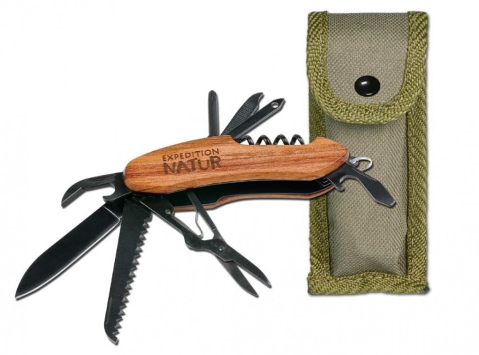 Briceag Cutit de buzunar Moses Expedition Natur 9 in 1 pentru copii de peste 8 ani - RESIGILAT