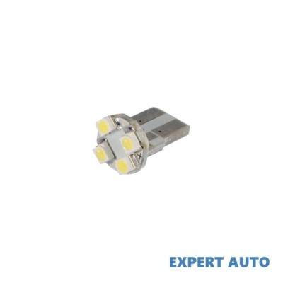 20 x bec auto cu led t10 1210 cu 4 smd alb 12v jsun37 ( pret / 20 buc ) Alta marca Alt model #7 foto