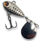 Spinnertail BERTI Skeletonik Pro Colorado Nickel, Nickel, 18g