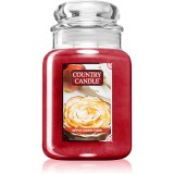 Country Candle Apple Cider Cake lum&acirc;nare parfumată 652 g
