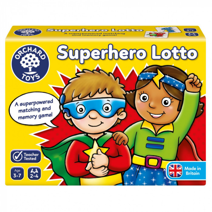 Joc educativ Supererou SUPERHERO LOTTO