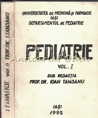 Pediatrie I, II - Prof. Dr. Ioan Tansanu foto