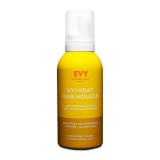 Spuma pentru par cu protectie UV Heat Hair Mousse, 150 ml, Evy Technology