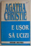 Carte politiste E usor sa ucizi de Agatha Christie, beletristica, anticariat, stare buna