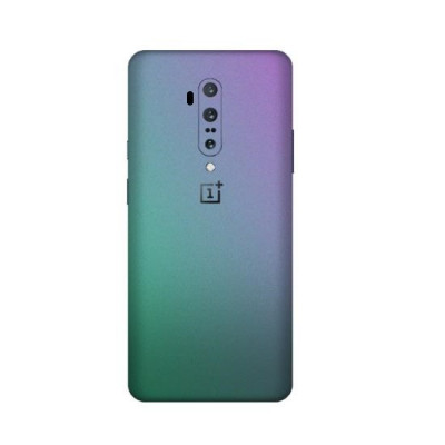 Set Folii Skin Acoperire 360 Compatibile cu OnePlus 7T Pro (Set 2) - ApcGsm Wraps Cameleon Lavander Blue foto