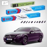 Cumpara ieftin Ștergătoare Mercedes-Benz Clasa C S205 T-Model 2014-prezent | Set Față și Spate Flat &ndash; TeamCar&reg;