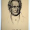 P.044 CARTE POSTALA WOLFGANG VON GOETHE POET