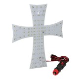 Ornament interior cu LED-uri New Series 24V - Cruce - Alb Garage AutoRide