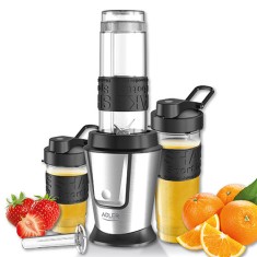 Blender cu 2 Recipiente Portabile cu Capac Adler AD 4081, 500 W, 570 ml si 400 ml foto