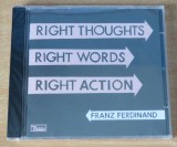Franz Ferdinand - Right Thoughts, Right Words, Right Action CD, Rock