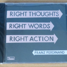 Franz Ferdinand - Right Thoughts, Right Words, Right Action CD