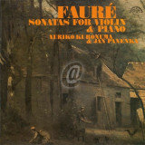 Faure - Sonatas for Violin and Piano (Vinil)