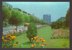 CPIB 24462 CARTE POSTALA - DEVA. B-dul dr. PETRU GROZA, AUTOBUZ, NECIRCULATA
