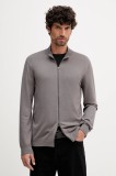 Armani Exchange cardigan culoarea gri, XM001279 AF10454
