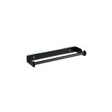 Suport Prosoape Bucatarie/Servetele Klausberg KB-7585, Otel Inox, Negru, 33cm, Montare Perete