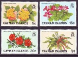 Insulele Cayman 1980 - Flori, serie neuzata