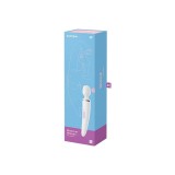 Vibrator clitoridian 2 in 1 Satisfyer Wand-er-Women alb