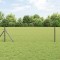 vidaXL Gard hexagonal gri 1.2x10 m oțel