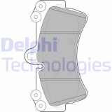 Delphi set placute frana, frana disc