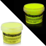Vopsea Neon UV Galbena 100g, Fluorescenta, Decoratiuni Interioare, Marcaje, Efecte 3D, Cluburi, Non-Toxica, Pe Baza de Apa