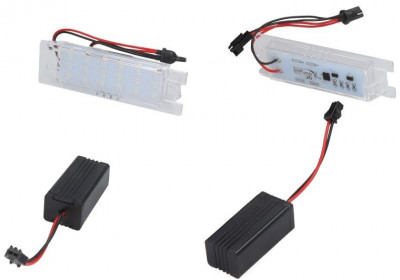 Set Lampi Numar Inmatriculare Led M-Tech CLP129 foto