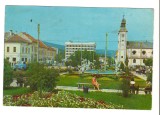 CPIB 23551 CARTE POSTALA - ODORHEIUL SECUIESC, CAMION, CIRCULATA, 1974, STAMPILE, TIMBRU
