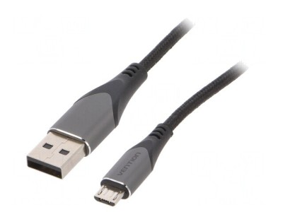 Cablu USB 2.0 A-Micro B 1m foto