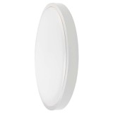 Plafoniera Led 24w Ip44 6500k Alb Rece - Alb