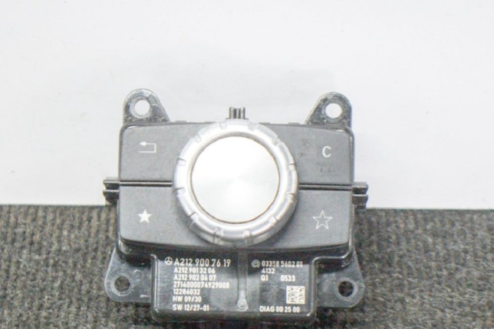 Buton de control navigație MERCEDES-BENZ E W212 2014 OEM: 03358560201,A2129007619,A2129020607,A2129013206 11227042