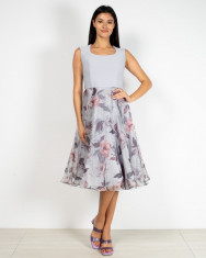 Rochie eleganta cu imprimeu floral 22MAY10027 foto