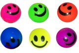 Jucarie minge smile cu led &Oslash; 5,5 cm