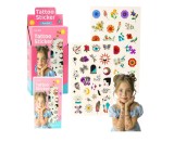 Set tatuaje temporare pentru copii, 60 modele, 24.5 x 14 cm, Lean 27761