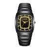Ceas Dama Lige 89189 Auriu-Negru , Design Fashion, Functii Multiple, Afisaj Luminos, Rezistent la Apa 3ATM