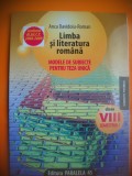 HOPCT LIMBA ROMANA MODELE DE SUBIECTE ANCA DAVIDOIU -CL VIII ROMAN-2008-88 PAG
