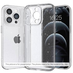 Husa sclipici OnePlus 15 Asteroid GSM SparkleSkin, transparenta