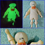 ScoobyDoo pirat fosforescent 13 cm vintage articulat Hanna-Barbera figurina