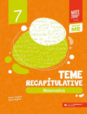 Matematica. Teme recapitulative. Clasa a VII-a. Editia a II-a, revizuita - Anton Negrila, Maria Negrila foto